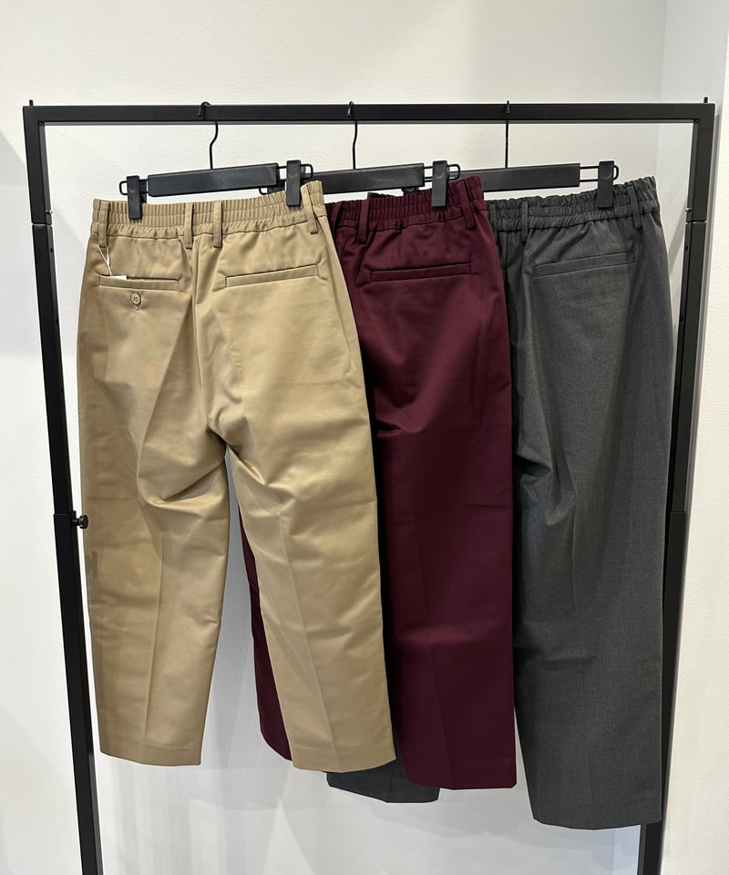 19SO】24/7 Slacks T/C | MANIACO 19SO】24/7 Slacks T/C | MANIACO