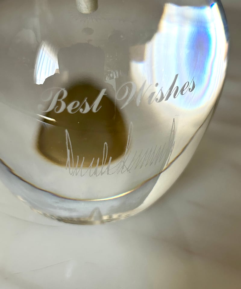 ムラーノガラス / アップルオブジェ / ゴールドリーフ / ビンテージ