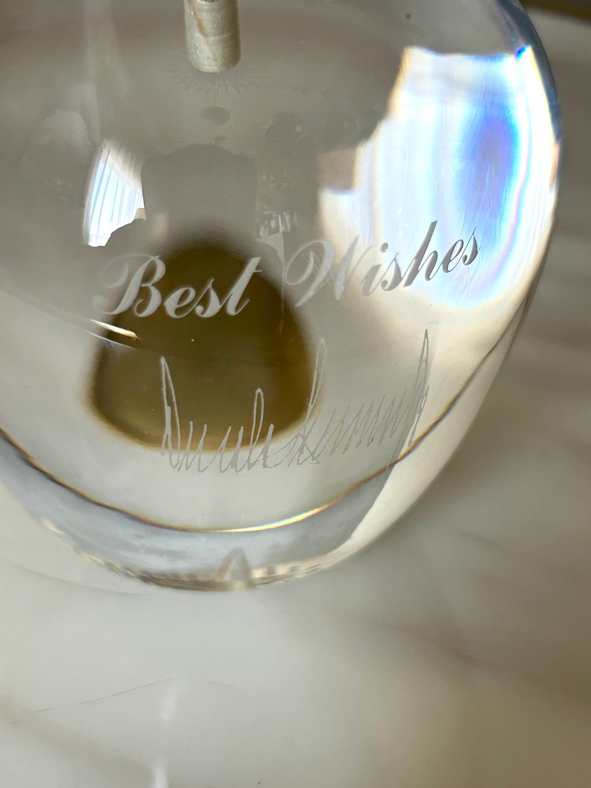 ムラーノガラス / アップルオブジェ / ゴールドリーフ / ビンテージ