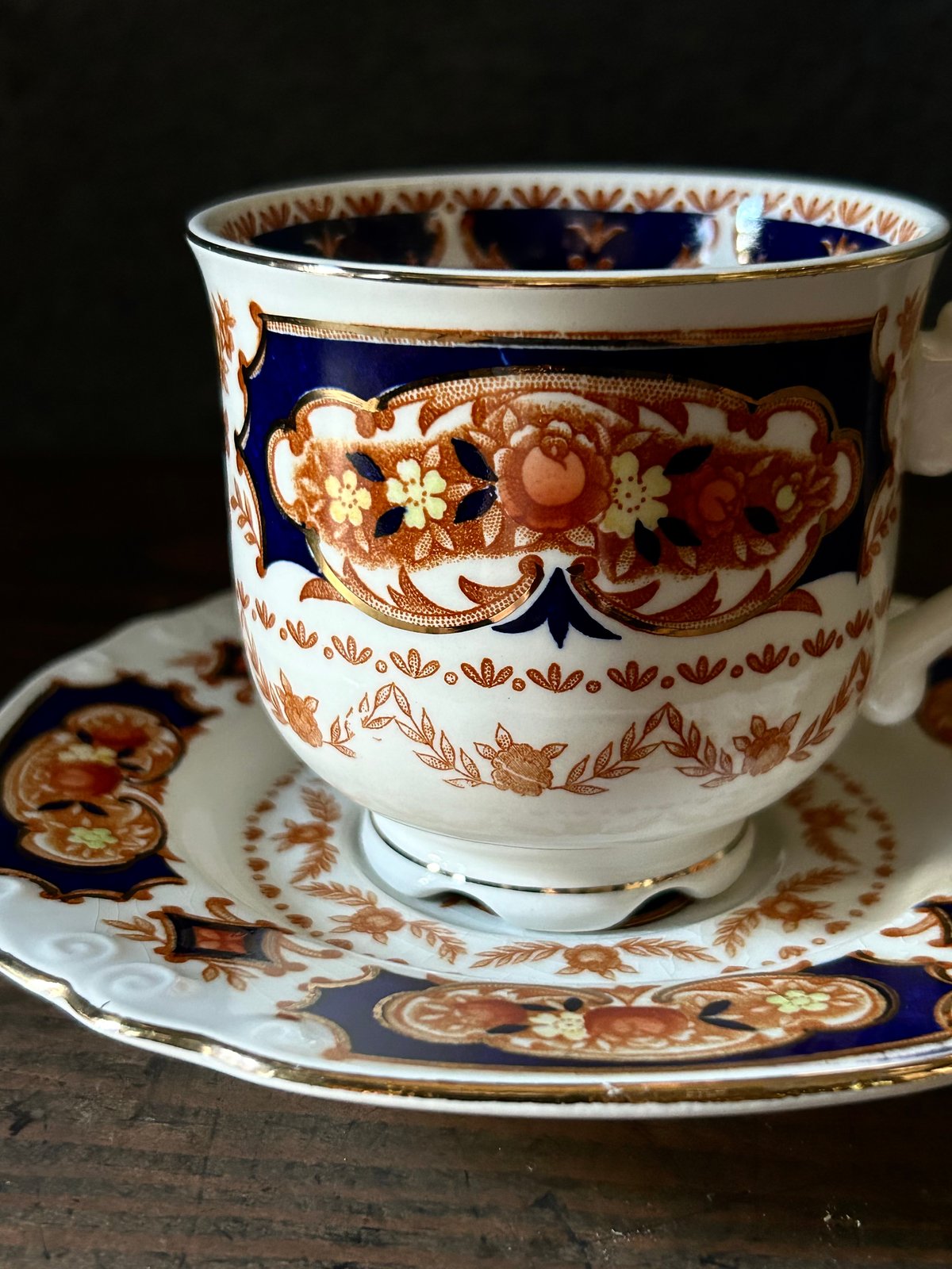 コーヒーカップA/NIKKO/花柄/レトロ | 骨董・アンティークのオンライン