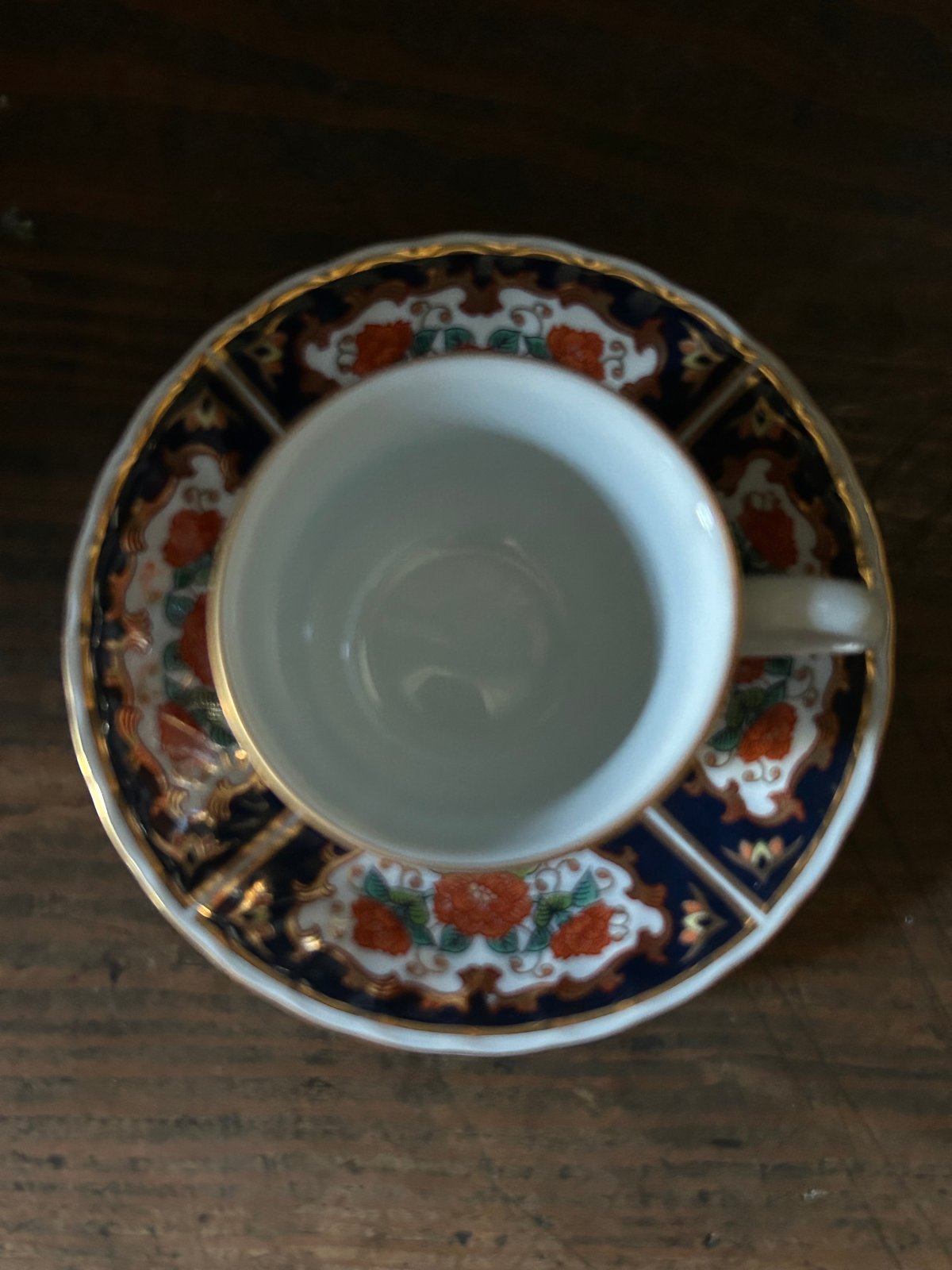 コーヒーカップB/有田焼/花柄/アンティーク | 骨董 コーヒーカップB/有田焼/花柄/アンティーク | 骨董