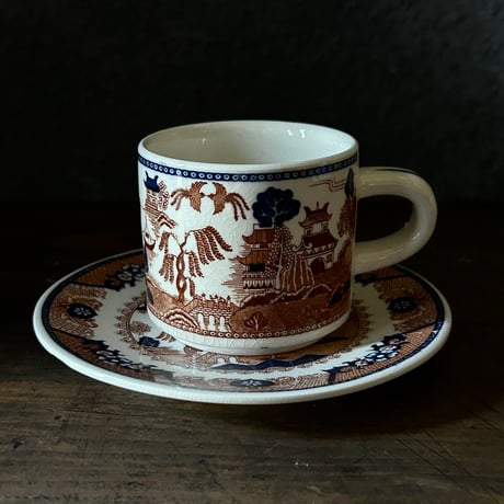 コーヒーカップI/昭和レトロ/オリエンタル/陶器