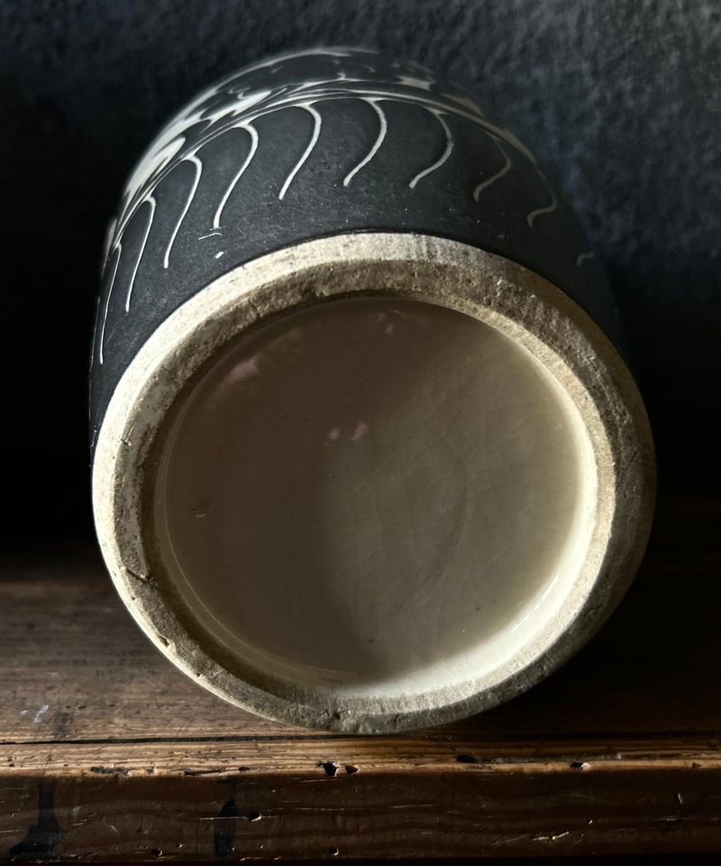 磁州窯の花器/中国美術/梅瓶/陶器/骨董 | 骨董・アンティークの 磁州窯の花器/中国美術/梅瓶/陶器/骨董 | 骨董・アンティークの