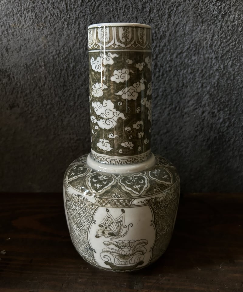 小鹿田焼 裏印 刷毛目 徳利 花瓶 花入れ 陶器 レトロ 小石原焼 小鹿田焼 裏印 刷毛目 徳利 花瓶 花入れ 陶器 レトロ 小石原焼