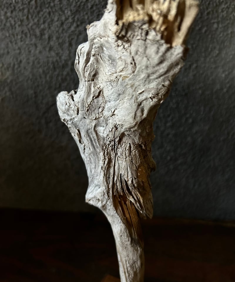【値下げ】流木アート 置物 インテリア アンティーク 流木アート「花」/インテリア/ヴィンテージ | 骨董・アンティークの