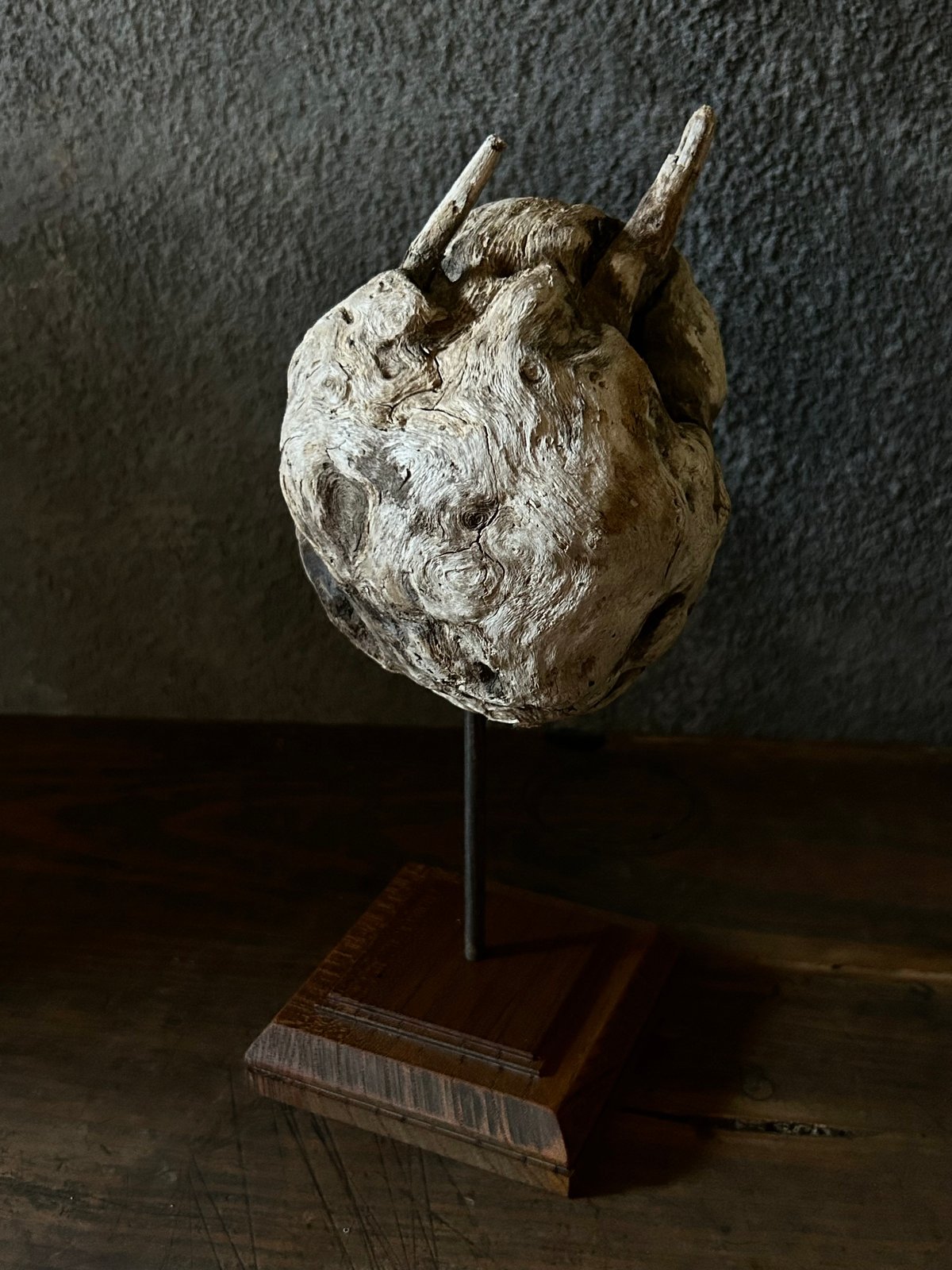 だるま　木型　骨董　 張子 　 オブジェ 　置物 　アンティーク Yahoo!オークション -「だるま 木型」の落札相場・落札価格