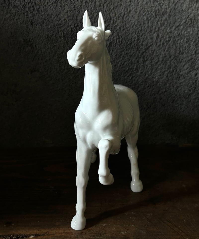 白磁馬/鍋島焼/大五窯/置物/インテリア/伝統工芸 | 骨董・アンティーク