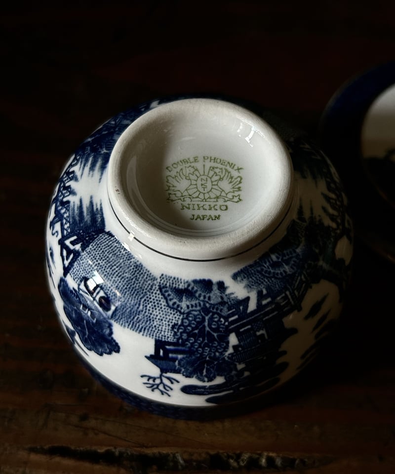湯呑み/NIKKO/蓋付き/絵柄/クラシック | 骨董・アンティークの