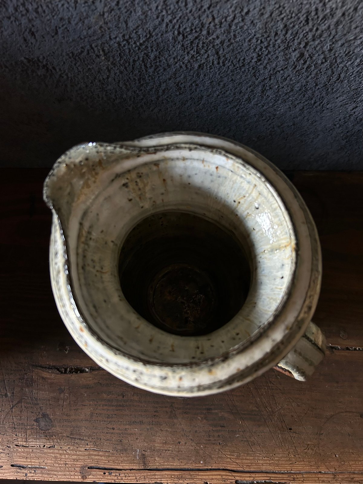 水差し花器/陶器/釉薬/花瓶/アンティーク | 骨董・アンティークの