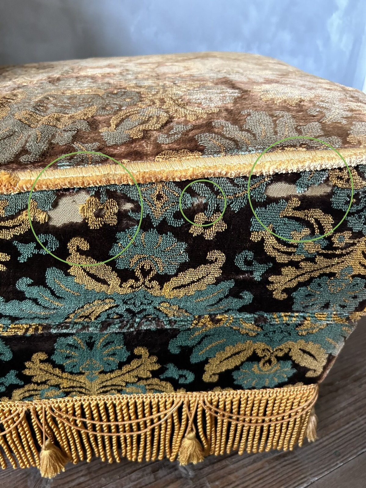 ソファー アンティーク インテリア 金華山 昭和レトロ 当時物 金華山ソファ/家具/ファブリック/レトロ | 骨董・アンティークの