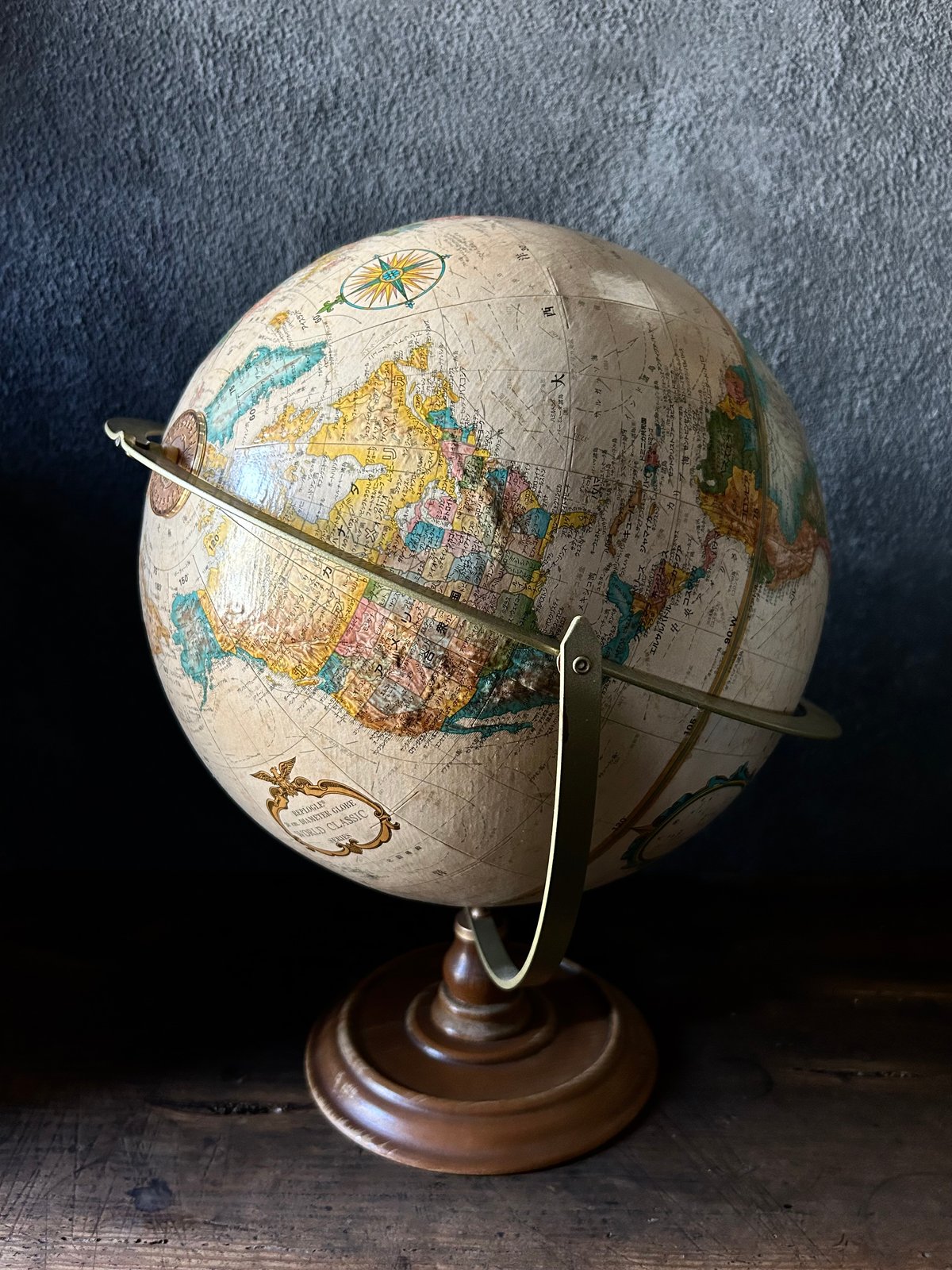 地球儀/オブジェ/アンティーク/ | 骨董・アンティークのオンライン