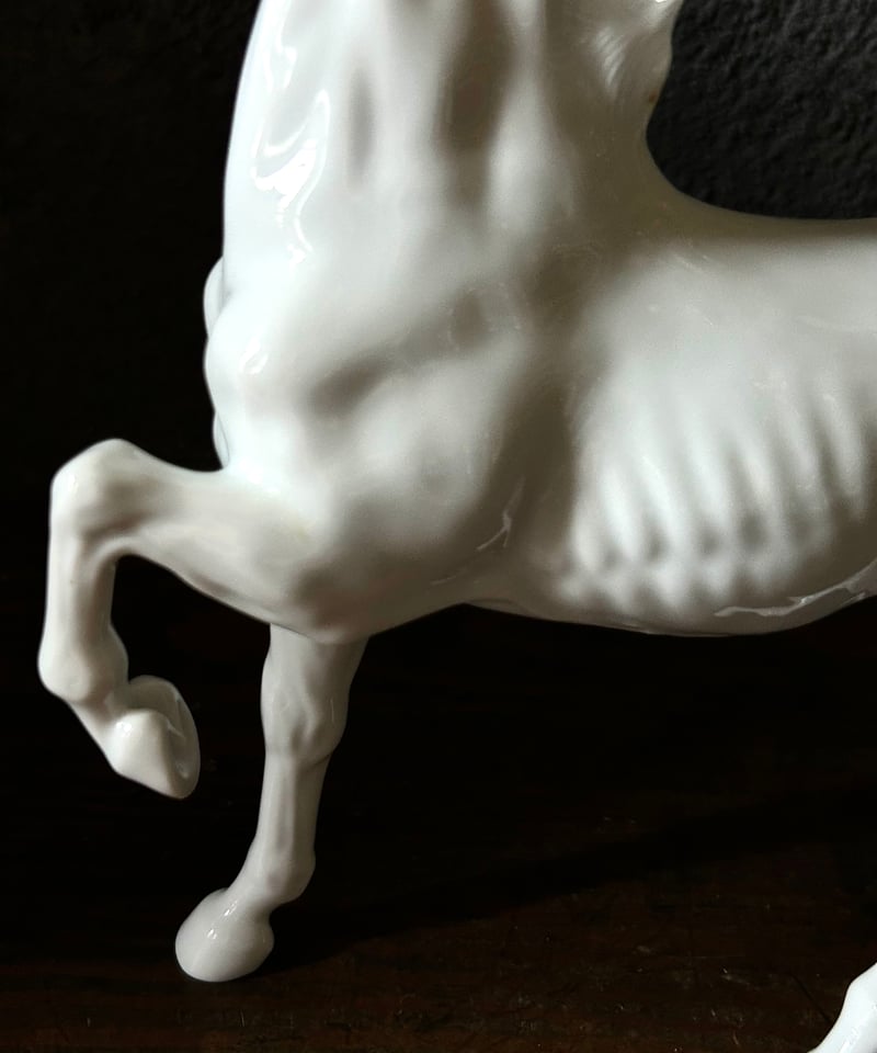 白磁馬/鍋島焼/大五窯/置物/インテリア/伝統工芸 | 骨董・アンティーク