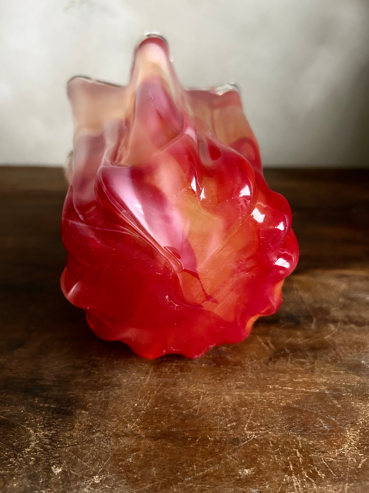 花瓶 レトロガラス ヴィンテージ ガラス フラワーベース 壺 アンティー 花瓶 レトロガラス ヴィンテージ ガラス フラワーベース 壺 アン