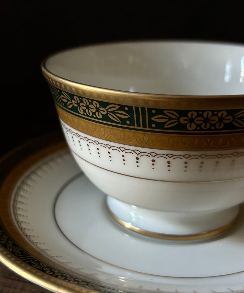 アンティーク エンジェルのカップ&ソーサー カップアンドソーサーH/ナルミ/アンティーク/陶器 | 骨董