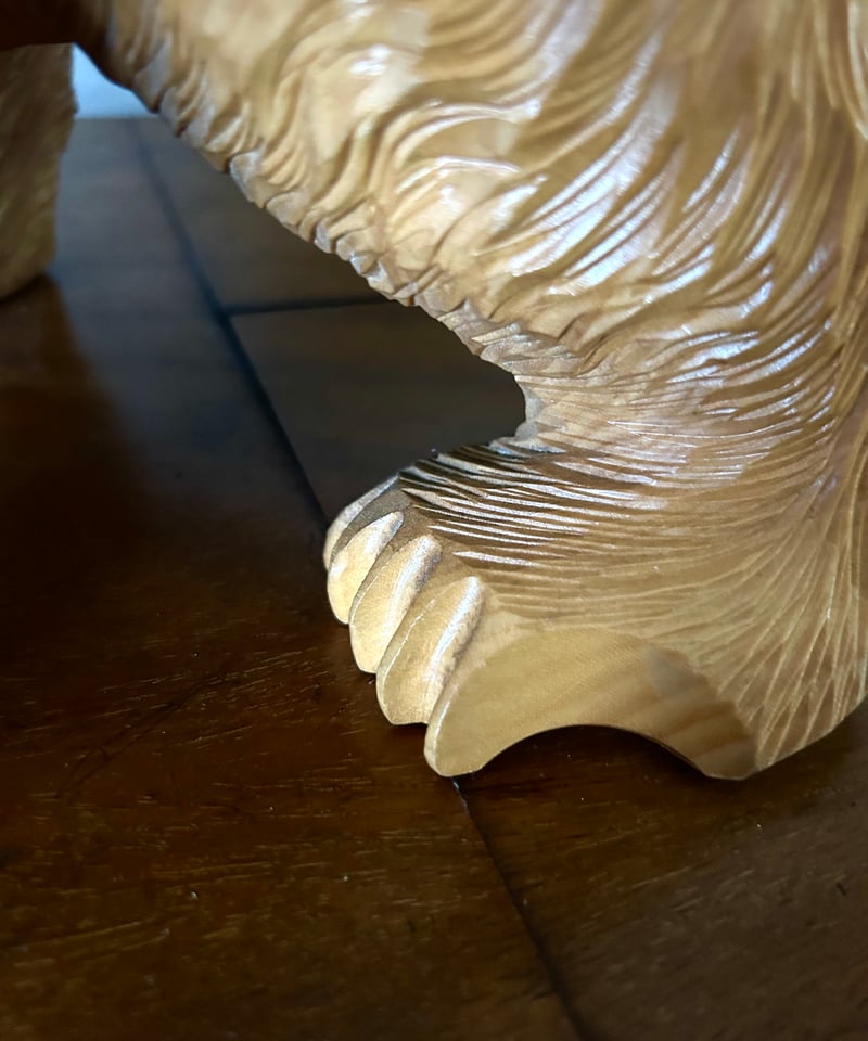 北海道　アイヌ　熊　熊の木彫り　彫刻　民芸　骨董　アンティーク　ヴィンテージ 001-300x201.jpg