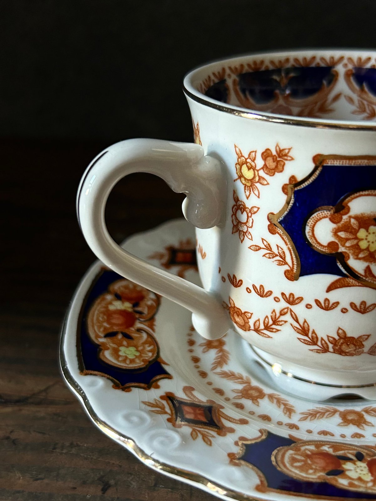 コーヒーカップA/NIKKO/花柄/レトロ | 骨董・アンティークのオンライン