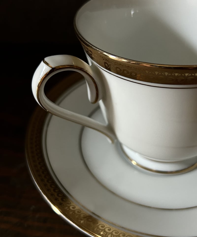 コーヒーカップU/ノリタケ/ゴールドライン/ビンテージ | 骨董 コーヒーカップU/ノリタケ/ゴールドライン/ビンテージ | 骨董