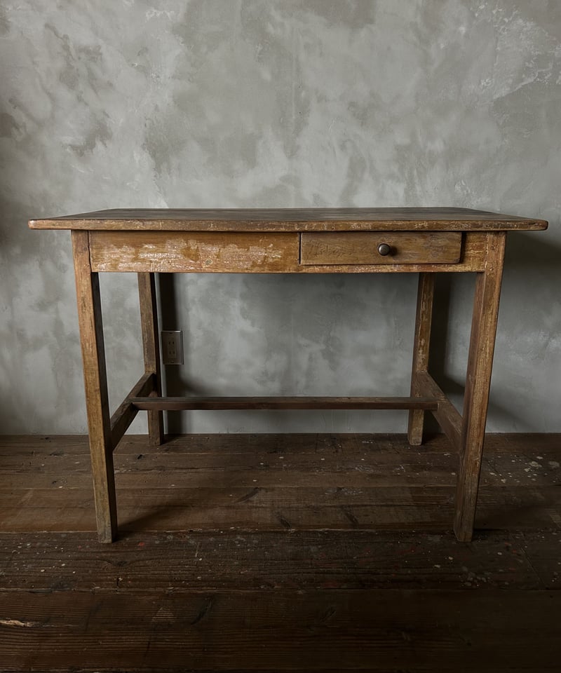 チーク材のデスク/家具/アンティーク | 骨董・アンティークの