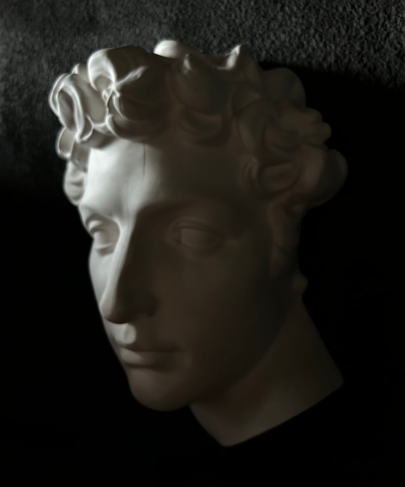 クラシック ホワイト石膏 胸像 中型 サモトラケのニケ H.53cm #石膏像 #plastercast