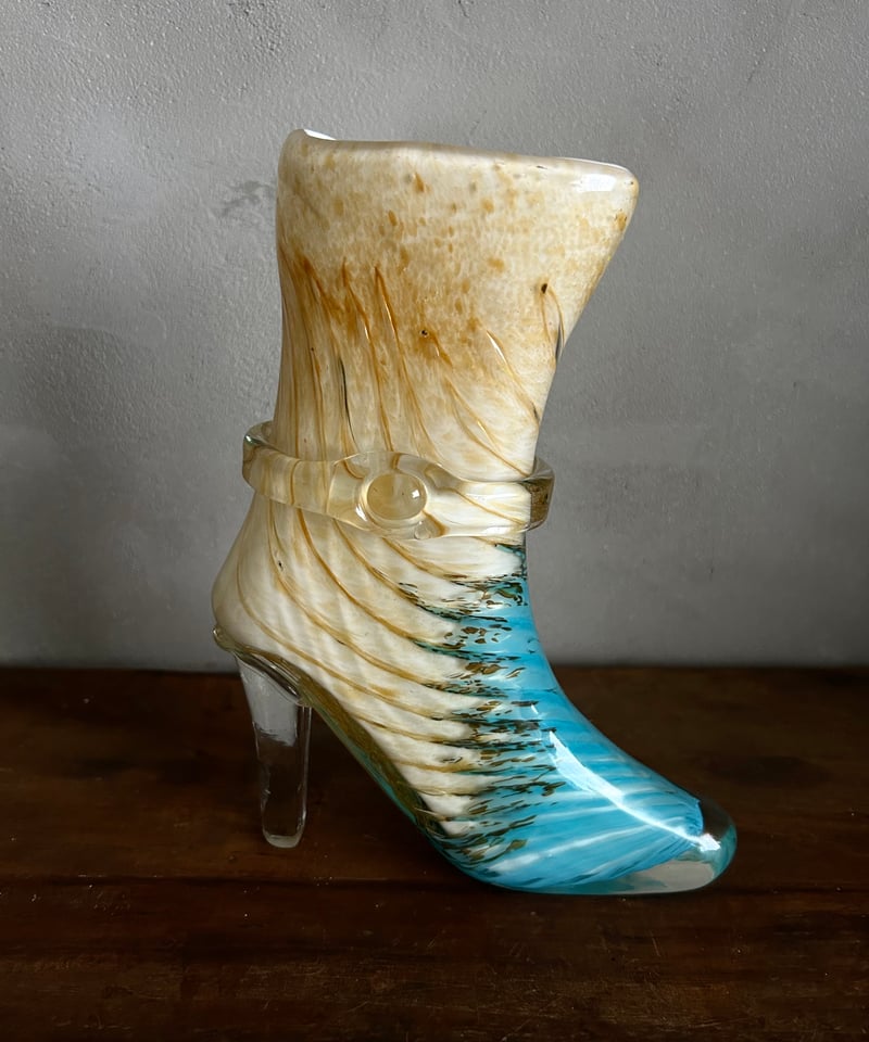 アンティーク　フラワーベース　特大　ガラス　花瓶　オブジェ　古道具 fit=scale-down,w=1200