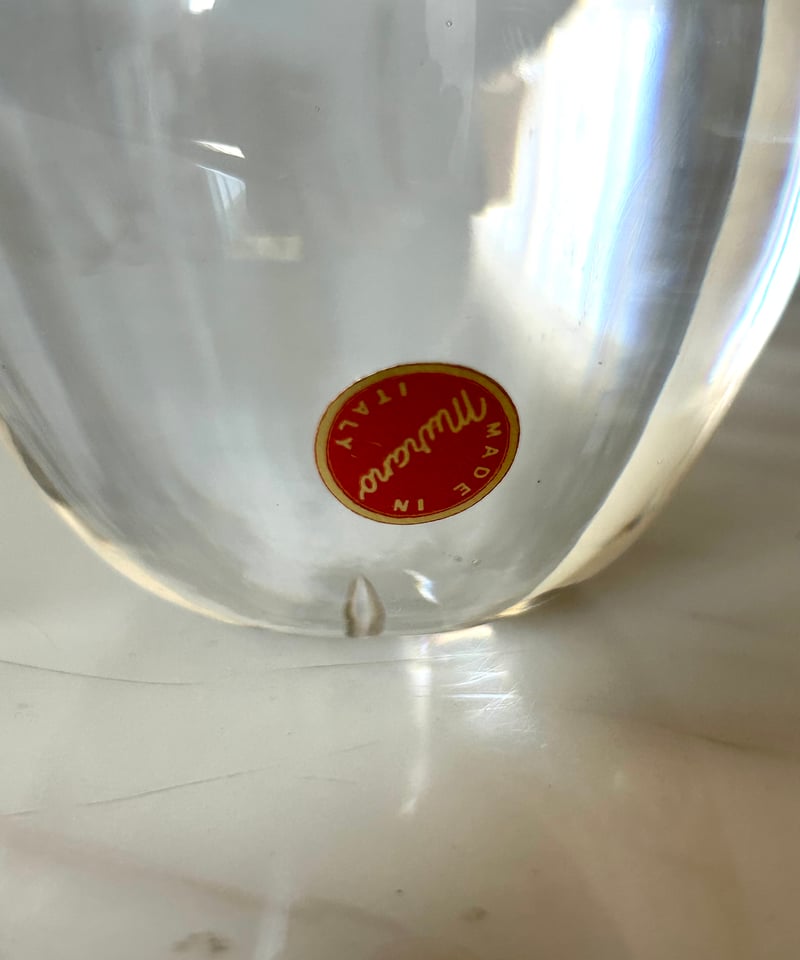 瞬間お値下げ‼️すごい存在感！イタリア製ムラーノガラス フォルミア社