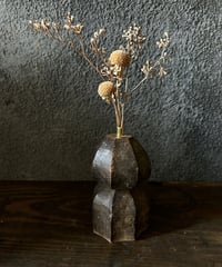 釉薬の花瓶B2/陶器/青/黒/アンティーク | 骨董・アンティークの 釉薬の花瓶B2/陶器/青/黒/アンティーク | 骨董・アンティークの