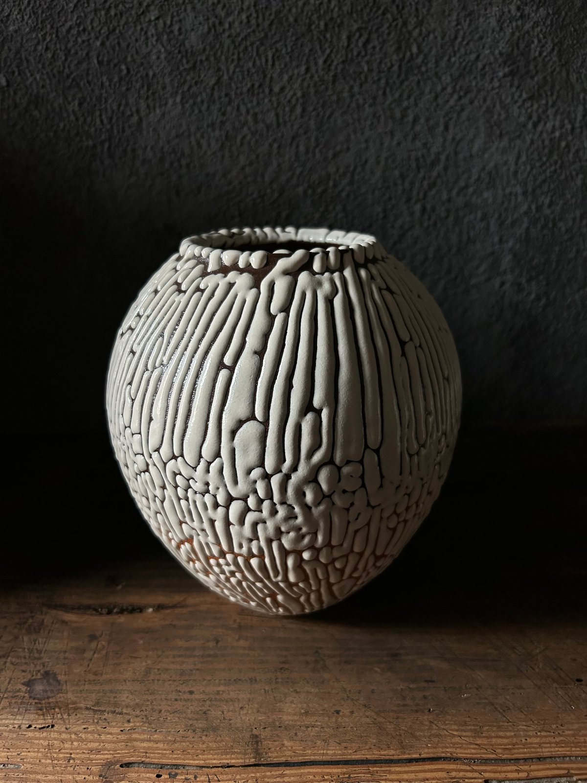 現代アート 石のお洒落な 壺 高さ94cm ヨーロピアン アジアン 現代