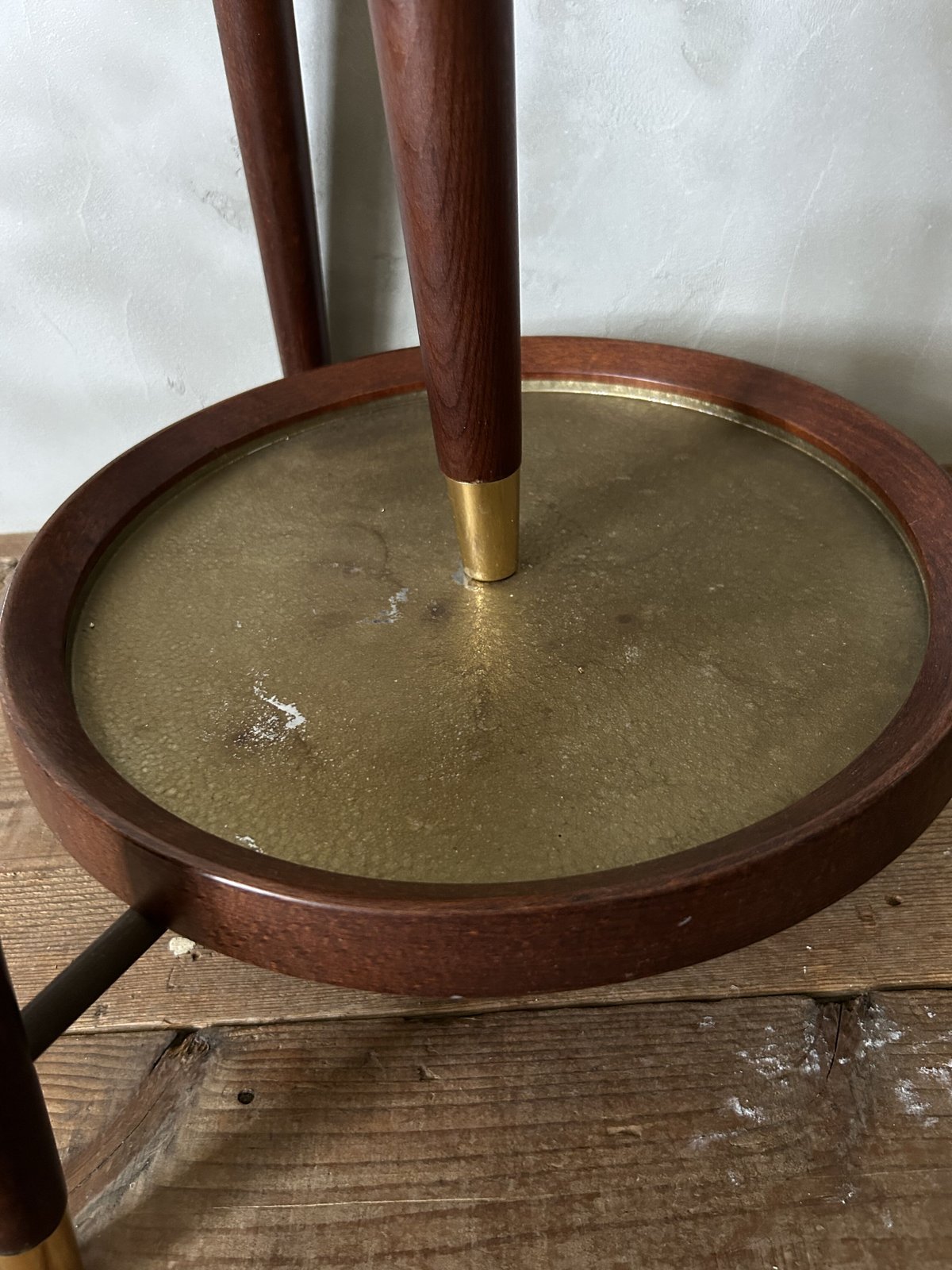 タイムセール引き取り限定。秋田木工コートスタンド コートスタンド/家具/秋田木工/レトロ | 骨董・アンティークの