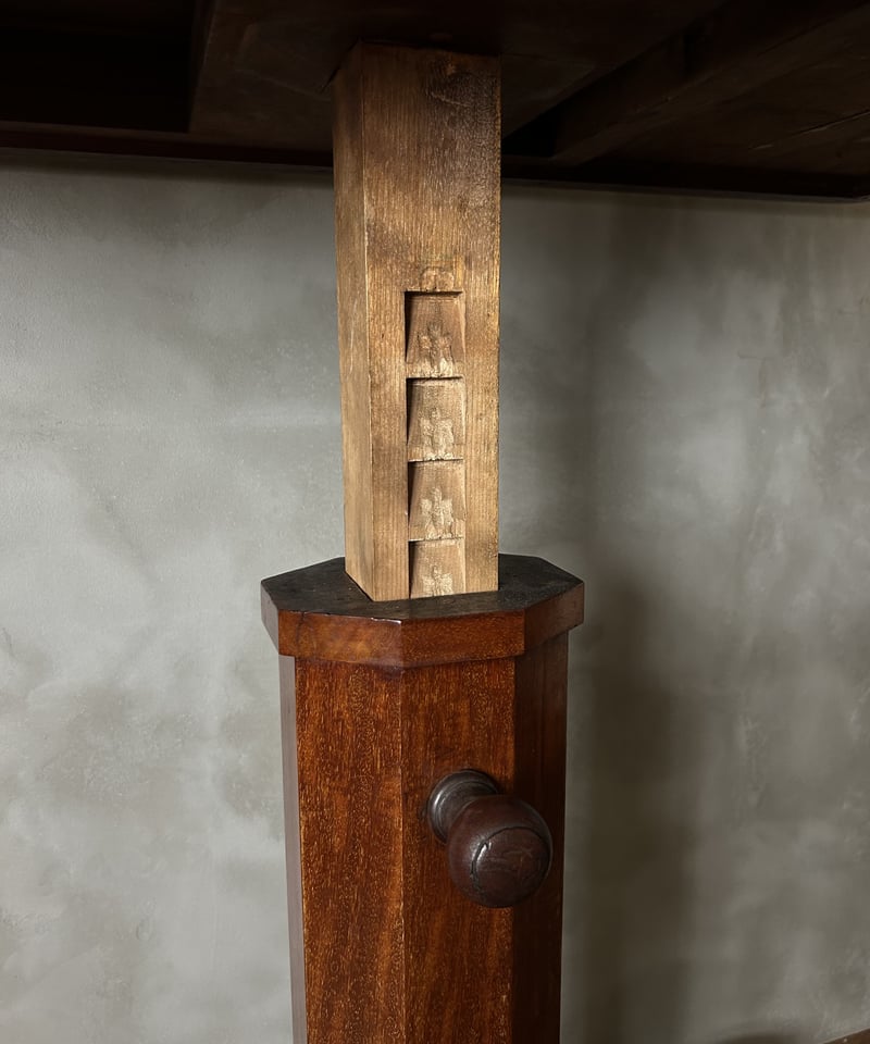 ヨーロッパ家具◾️ビンテージ品 木製 飾り台 / ディスプレイ台 ディスプレイ台/家具/イギリス/アンティーク | 骨董・アンティークの