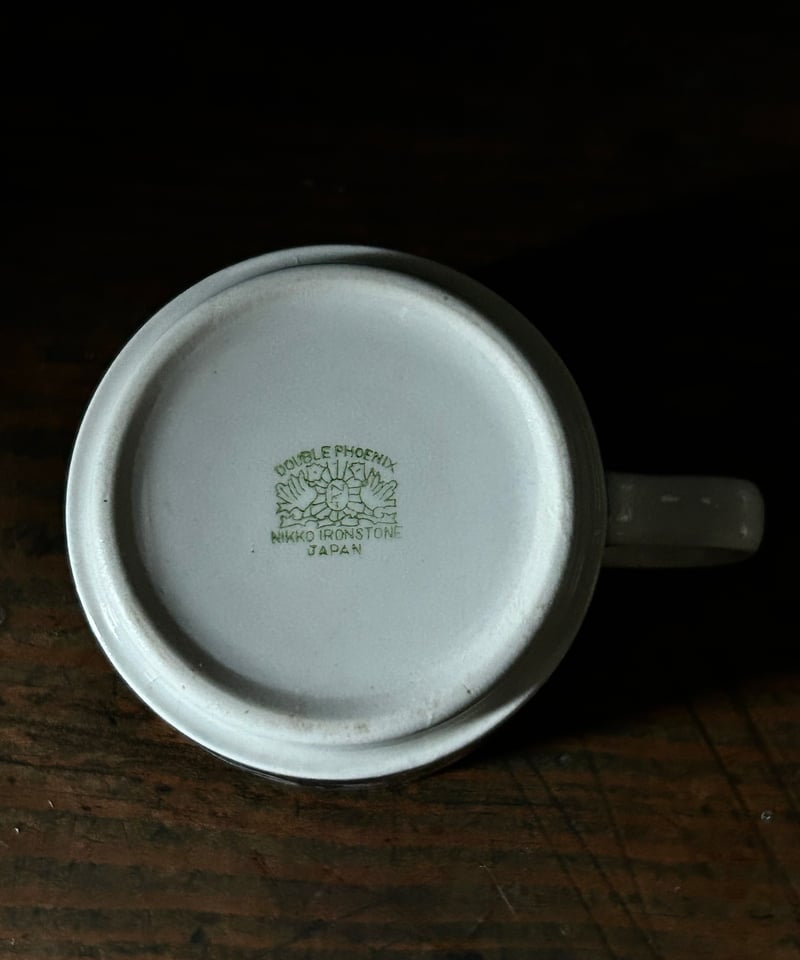 NIKKOのカップ＆ソーサー/ダブルフェニックス/青絵/レトロ | 骨董