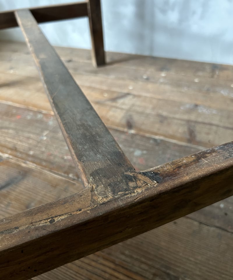 チーク材のデスク/家具/アンティーク | 骨董・アンティークの