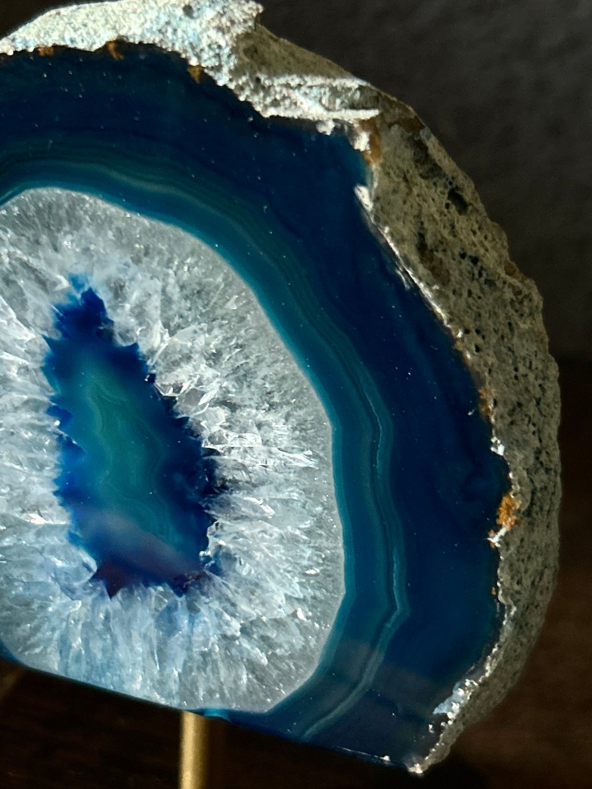 メノウ/青/天然石/パワーストーン | 骨董・アンティークのオンライン