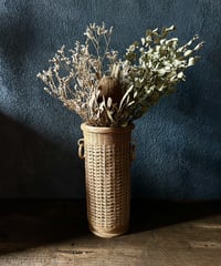 峰鶴窯の花器K23/透かし/高麗青磁/骨董 | 骨董・アンティークの