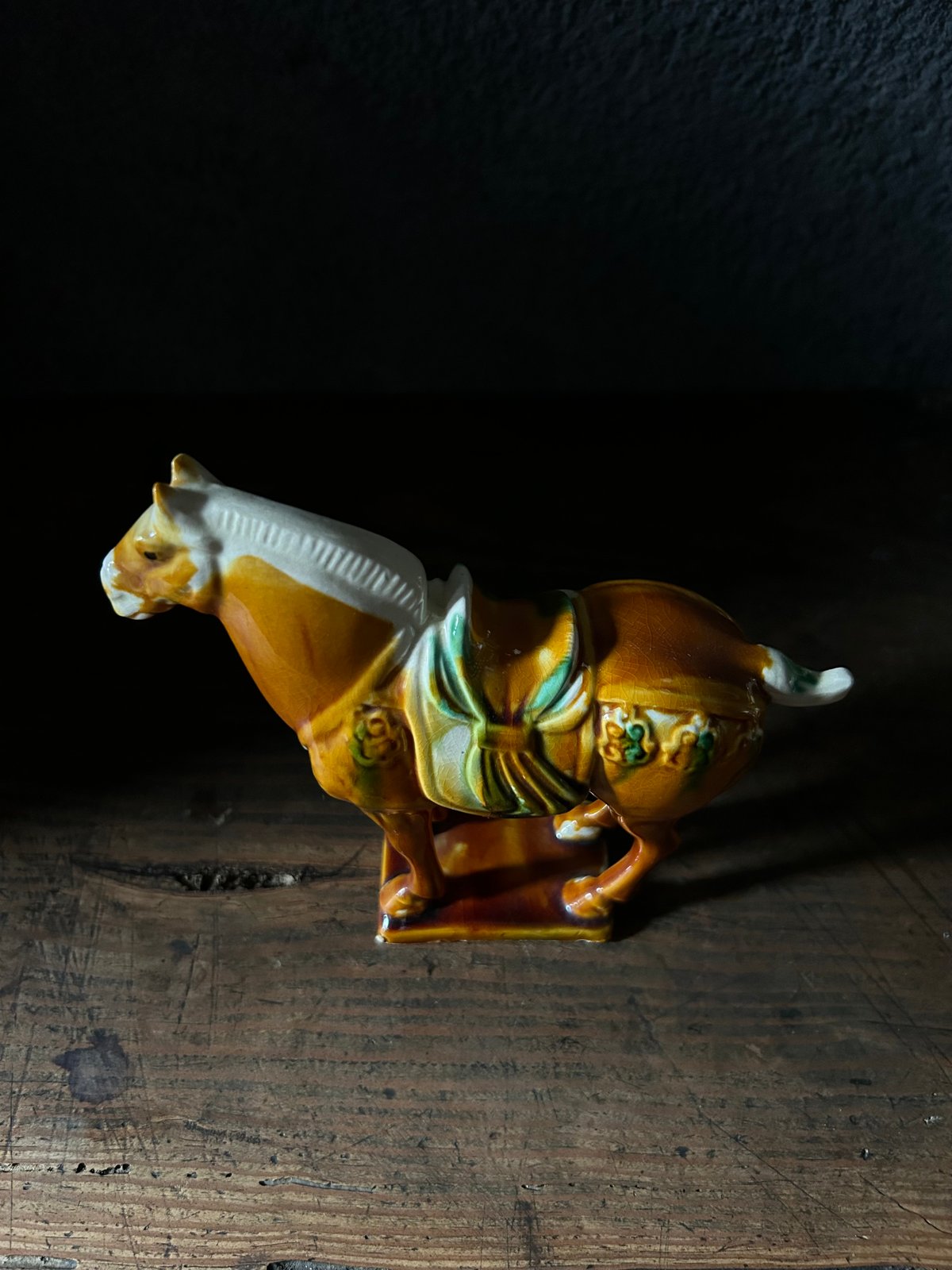 唐三彩 陶器の馬 5体セット 唐三彩 陶器の馬 5体セット 唐三彩 陶器の馬 5体セット