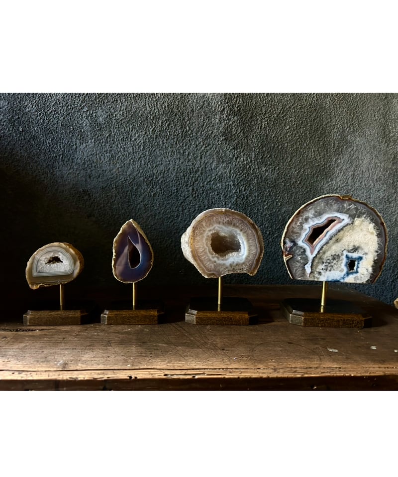 メノウ/結晶原石/オブジェ | 骨董・アンティークのオンライン