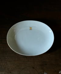 白山陶器のオーバル皿/小皿/食器/ケーキ皿