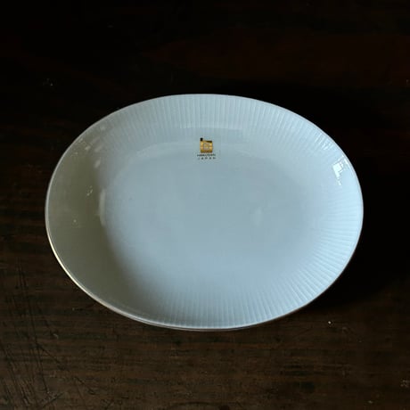 白山陶器のオーバル皿/小皿/食器/ケーキ皿