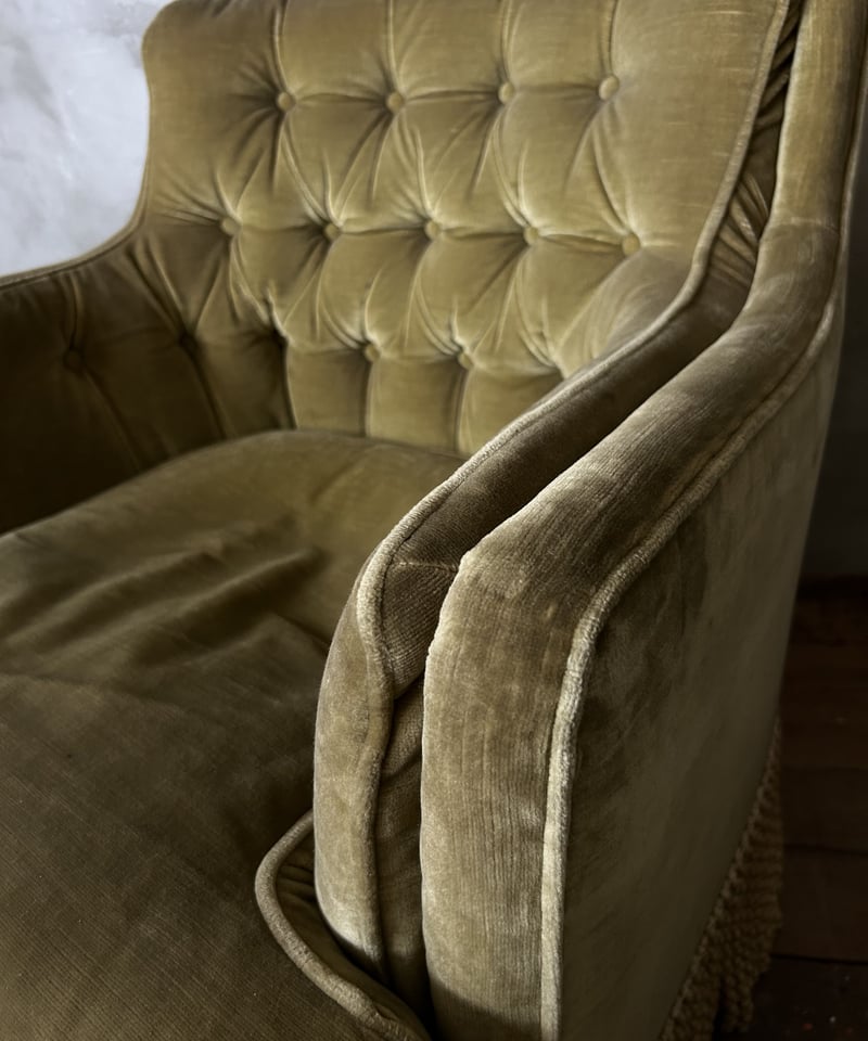 クラシックソファ/家具/ベロア/洋館/レトロ | 骨董・アンティークの