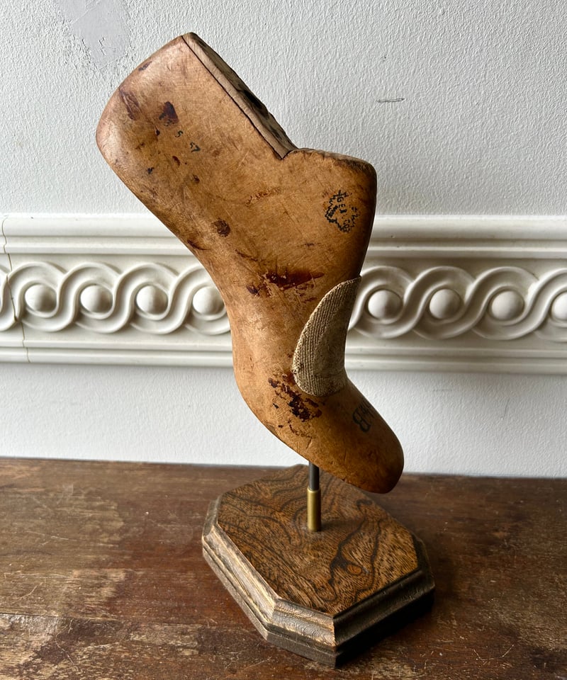アンティークシューモールド/女性/ハイヒール/オブジェ/置物 | 骨董