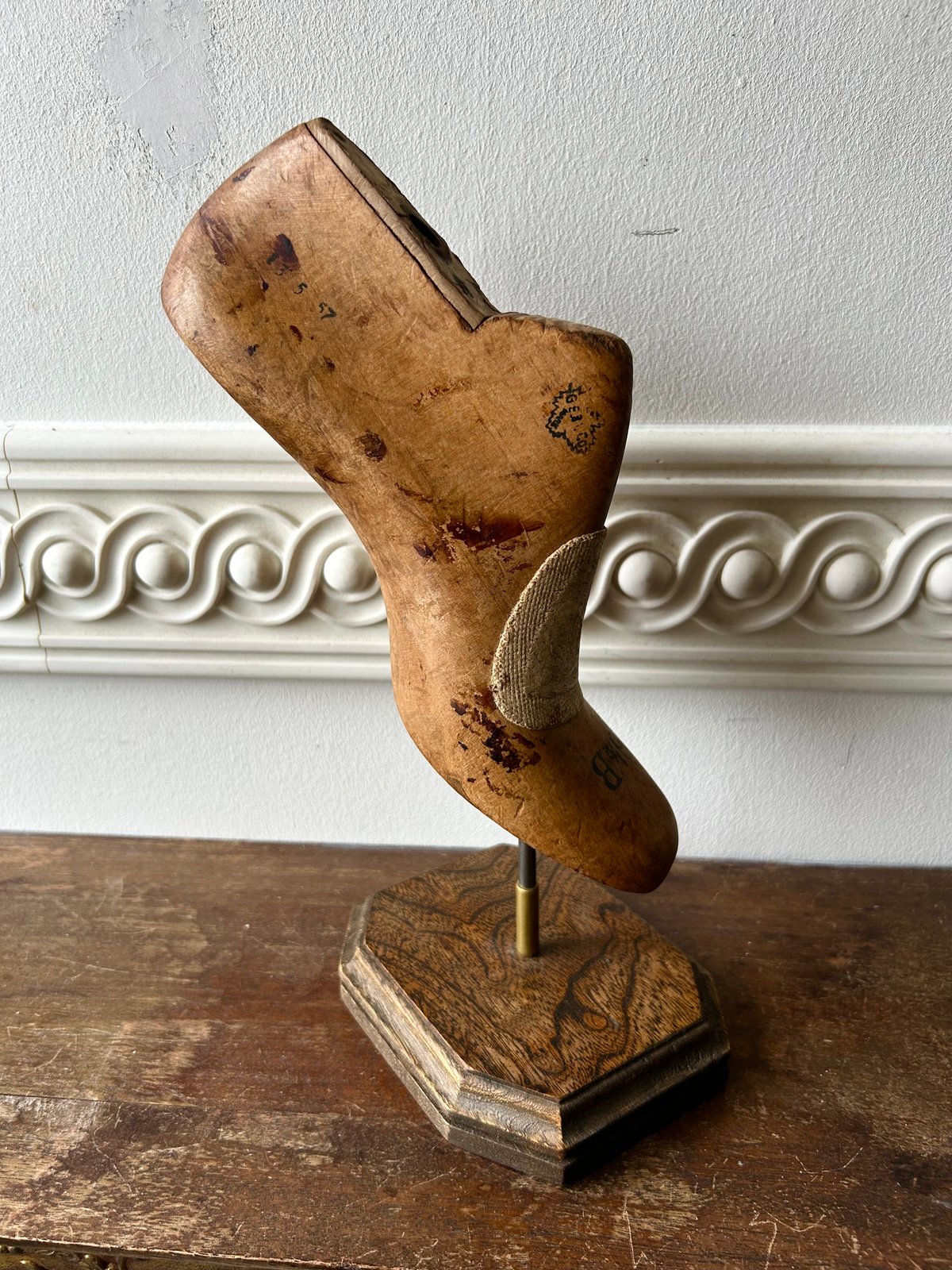 アンティークシューモールド/女性/ハイヒール/オブジェ/置物 | 骨董