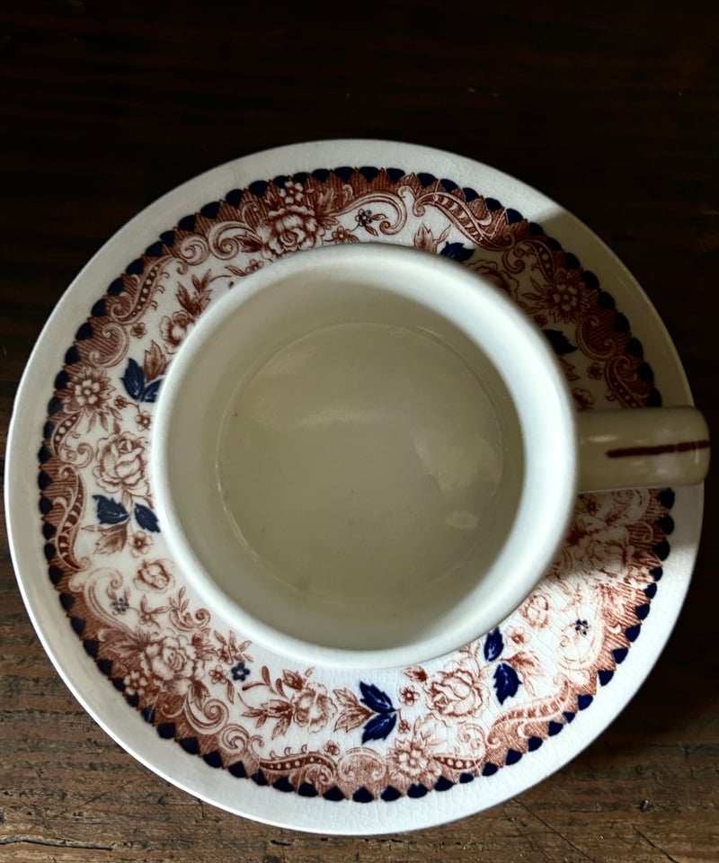 昭和レトロ　皿　コップ等 兼用碗皿｜レトロカフェ食器カップソーサー｜MING TREE