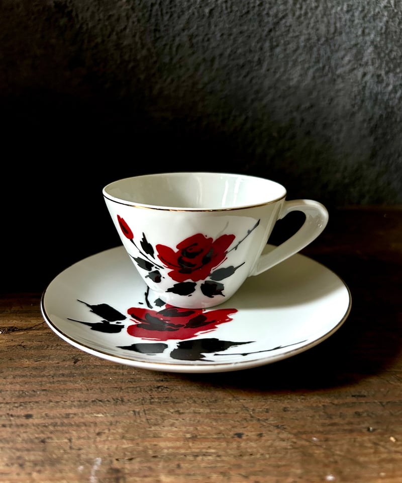 昭和レトロ　やなせたかし　カップ＆ソーサー　「かわいい雲」 昭和レトロ やなせたかし カップ＆ソーサー 「かわいい雲」