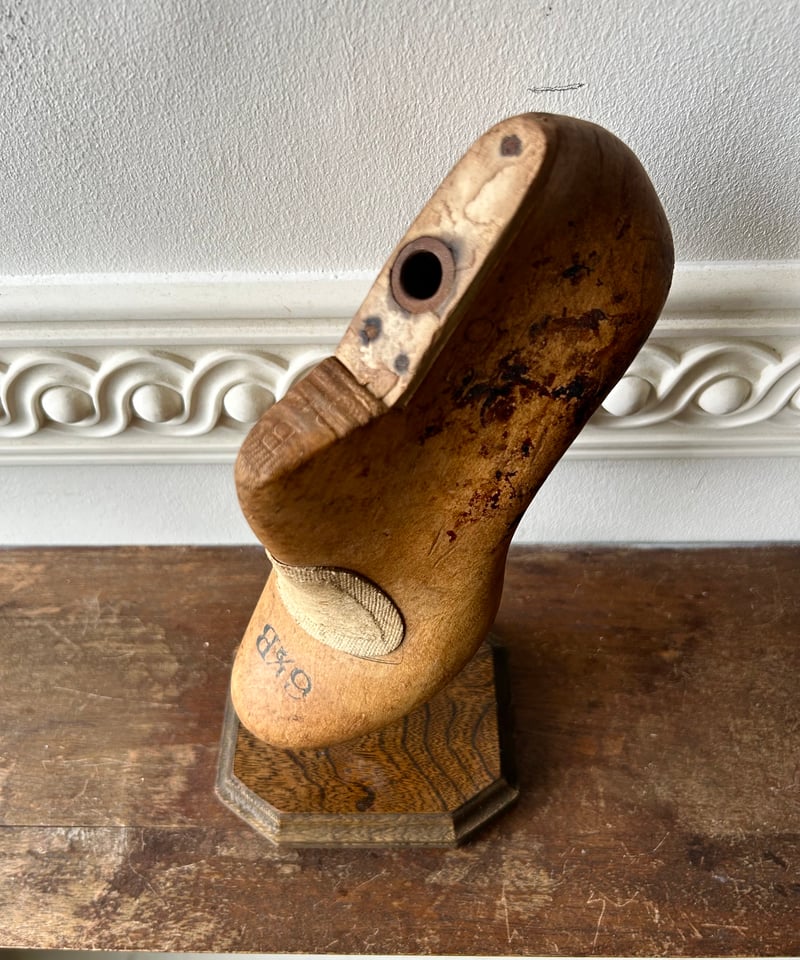 アンティークシューモールド/女性/ハイヒール/オブジェ/置物 | 骨董