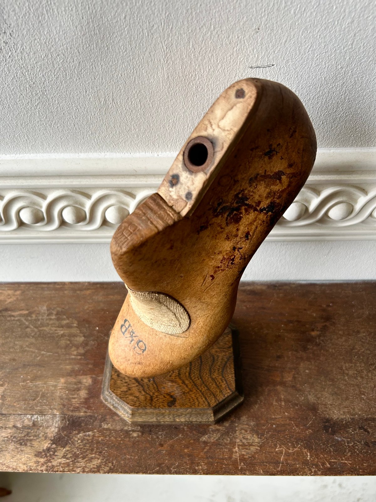 アンティークシューモールド/女性/ハイヒール/オブジェ/置物 | 骨董