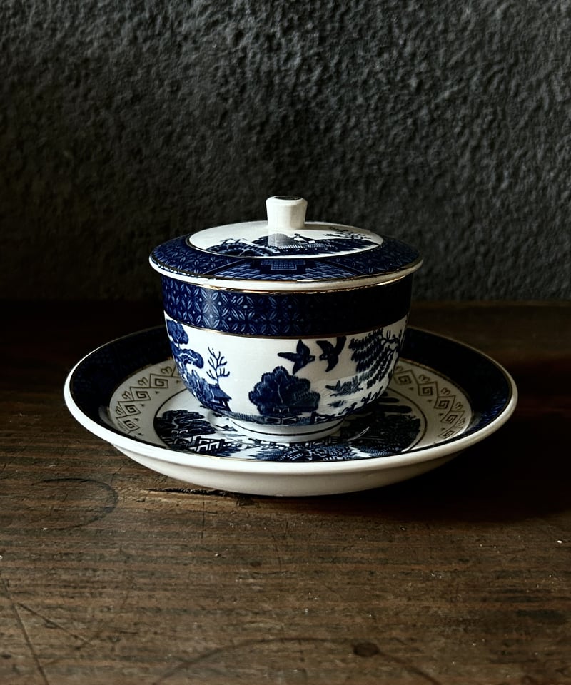 湯呑み/NIKKO/蓋付き/絵柄/クラシック | 骨董・アンティークの