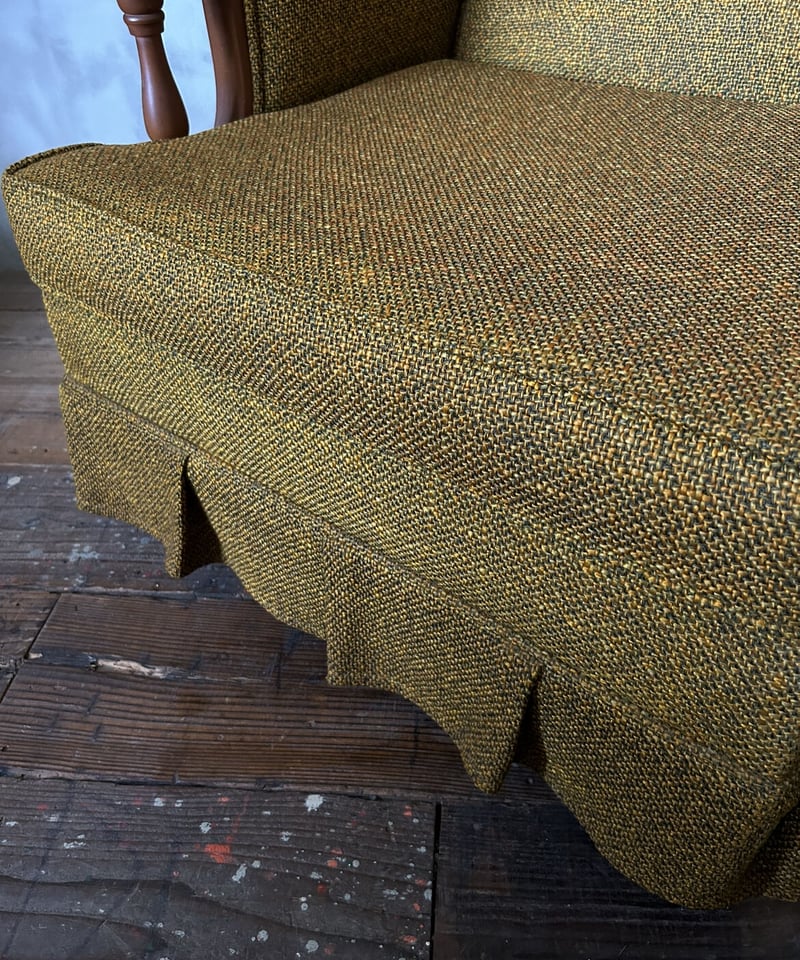 ハイバックソファ/家具/ファブリック/ヴィンテージ | 骨董 ハイバックソファ/家具/ファブリック/ヴィンテージ | 骨董