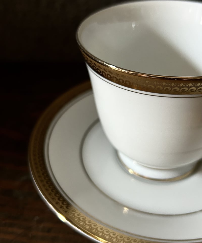 Noritake - ノリタケ　ゴールドライン コーヒーカップU/ノリタケ/ゴールドライン/ビンテージ | 骨董