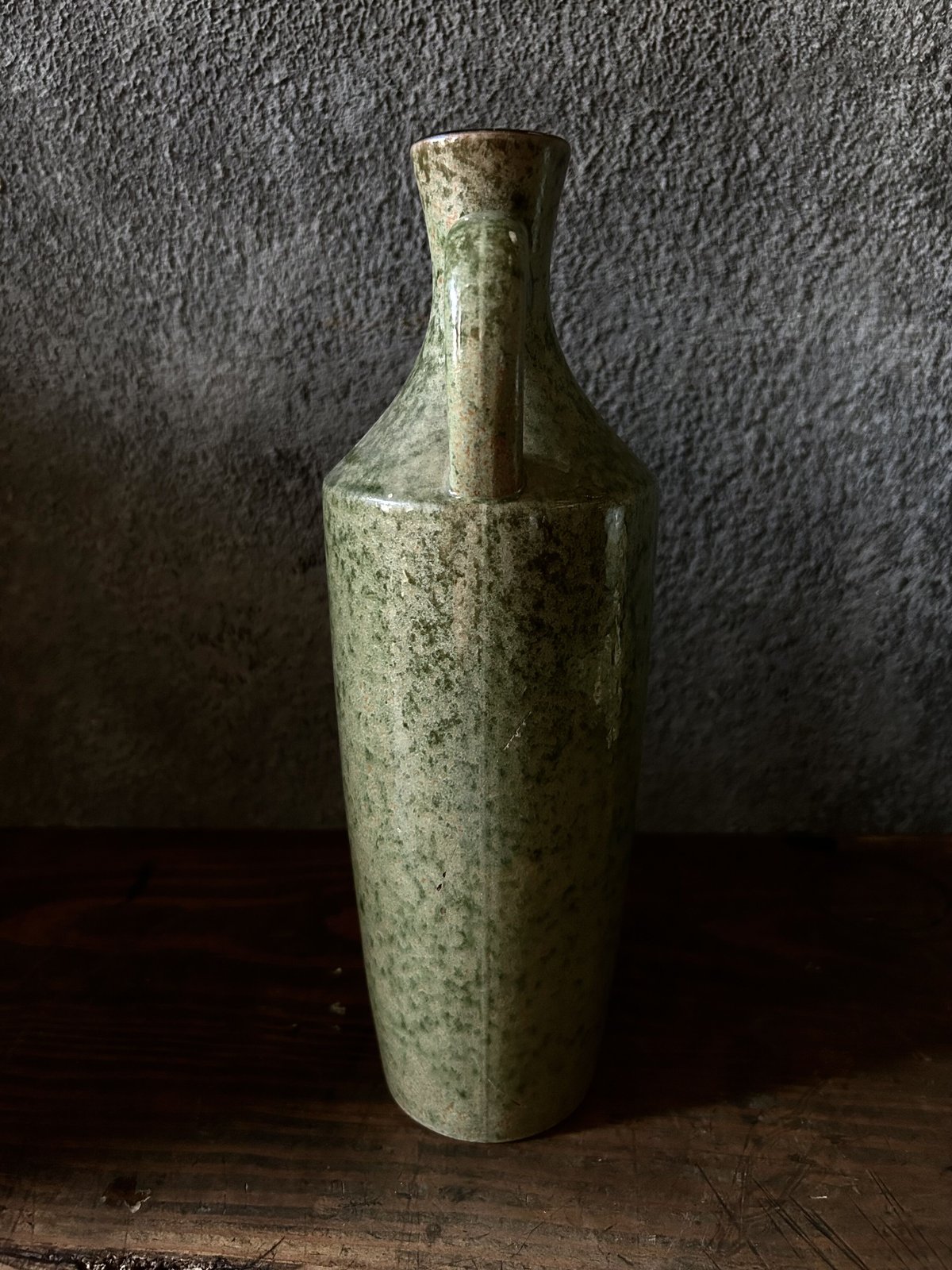 御浜窯の花瓶B8/緑色/水差し/ビンテージ | 骨董・アンティークの 御浜窯の花瓶B8/緑色/水差し/ビンテージ | 骨董・アンティークの