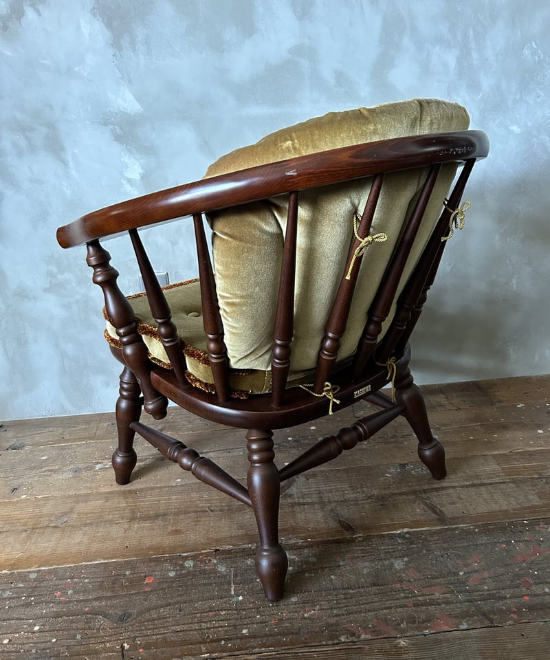 ラウンジチェア/家具/柏木工/ベロア/レトロ | 骨董 ラウンジチェア/家具/柏木工/ベロア/レトロ | 骨董