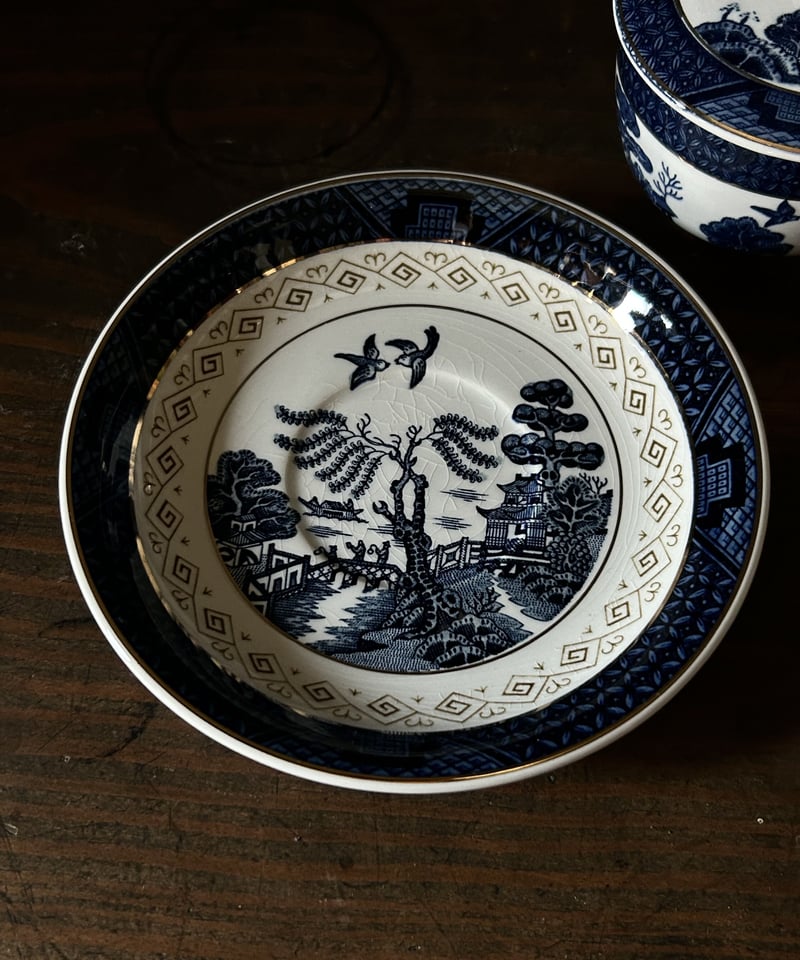 湯呑み/NIKKO/蓋付き/絵柄/クラシック | 骨董・アンティークの 湯呑み/NIKKO/蓋付き/絵柄/クラシック | 骨董・アンティークの